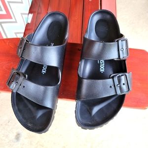 Black birkenstocks
